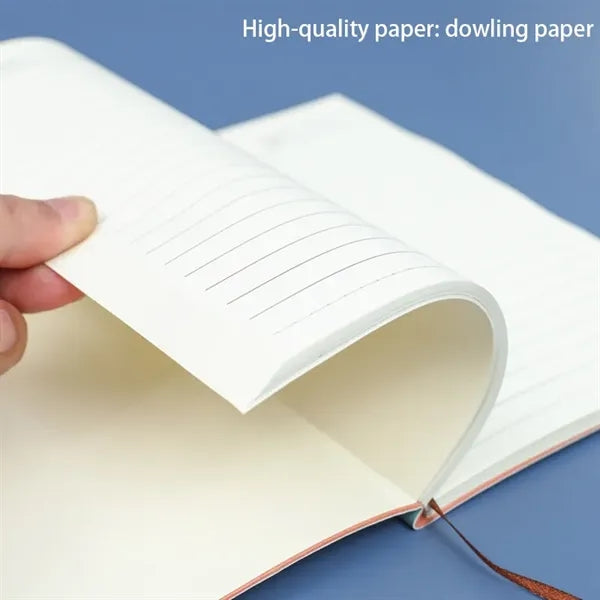 A5 Sheepskin Notepad Classic Leather Writing Soft Notebook