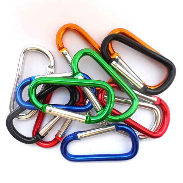 D Character Aluminum Alloy Mountaineering Buckle