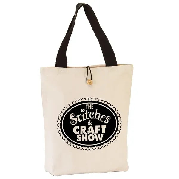 11.5 oz. Portland Button-Up Canvas Tote Bag