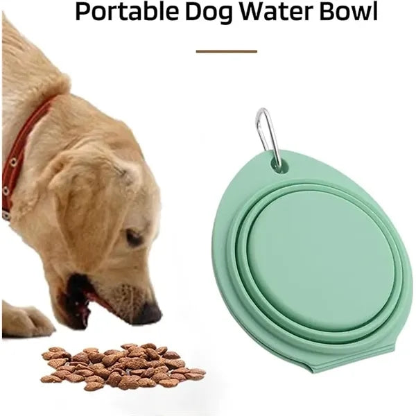 Dual Collapsible Pet Bowl
