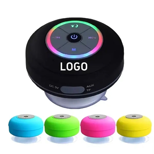 Waterproof Bluetooth Speaker With LED