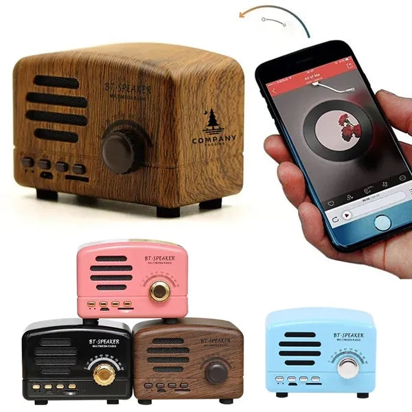 Vintage Bluetooth Speaker Radio