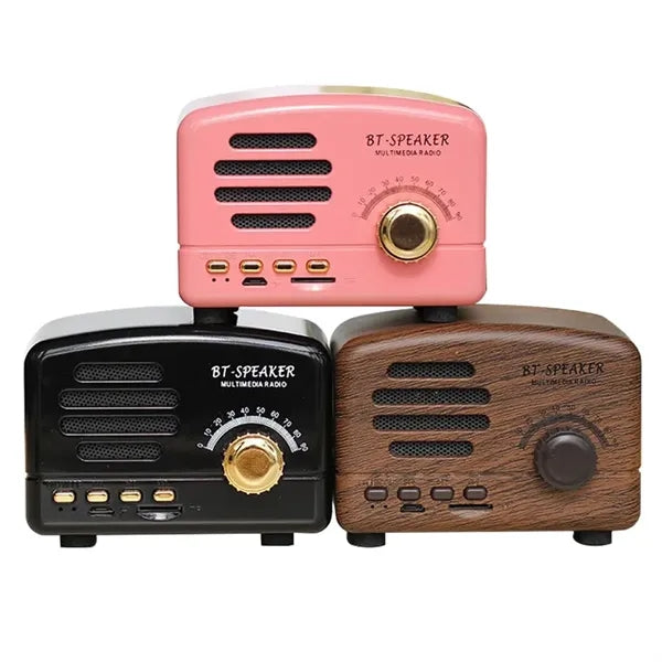 Vintage Bluetooth Speaker Radio