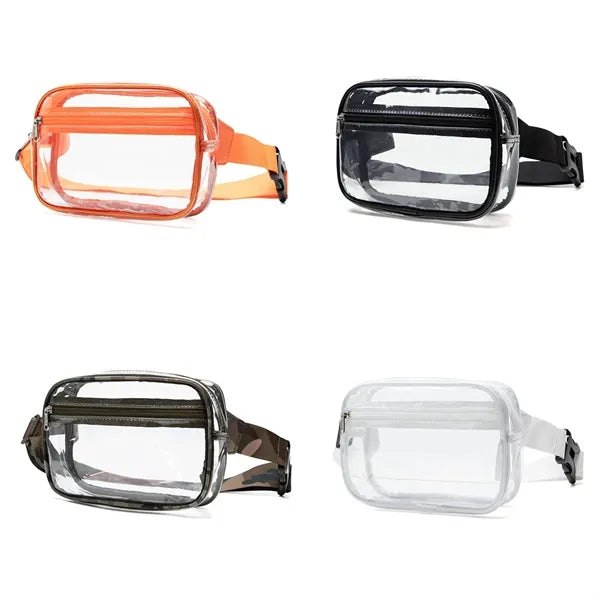 Small Clear Fanny Pack Stadium Approved Belt Bag Unisex