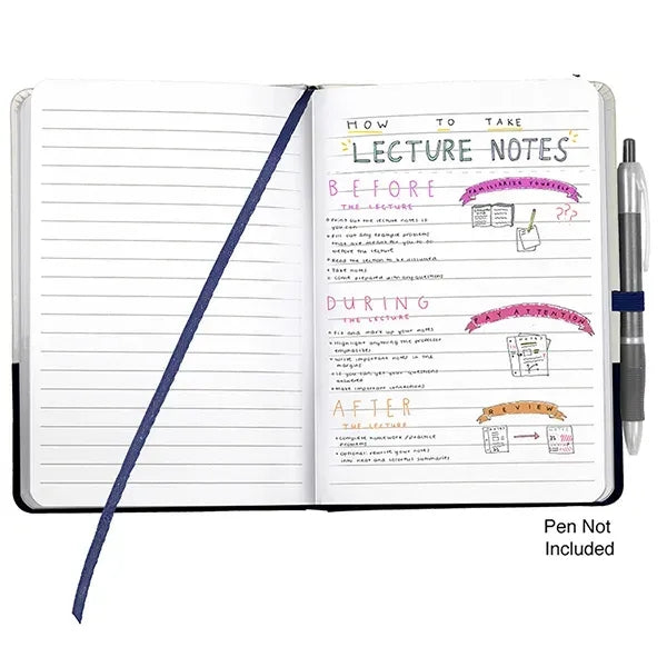Capitola Notepad Notebook with Pen Loop