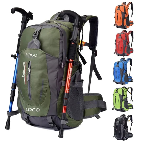 40L Waterproof Hiking Camping Backpack