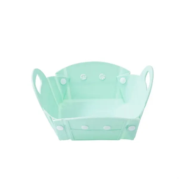 Multifunctional Foldable Silicone Candy Treats Fruit Basket