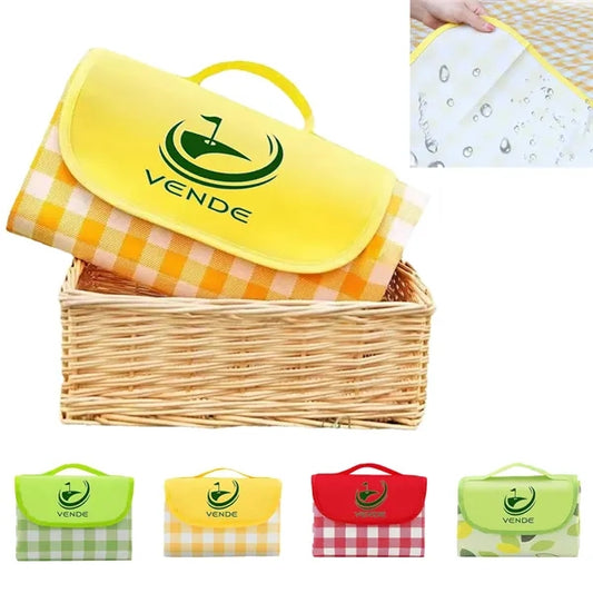 Outdoor Picnic Blankets Large Beach Handy Mat Tote