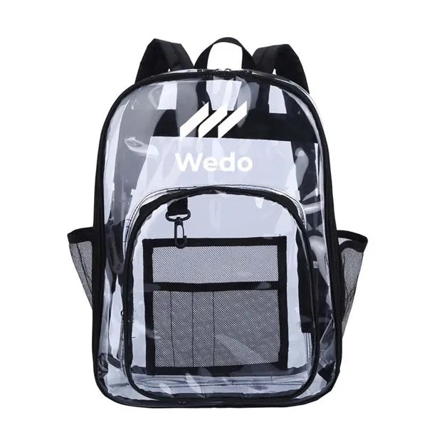 Clear Backpack With Multiple Compartments