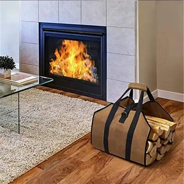 Extra Large Firewood Carrier Tote Bag
