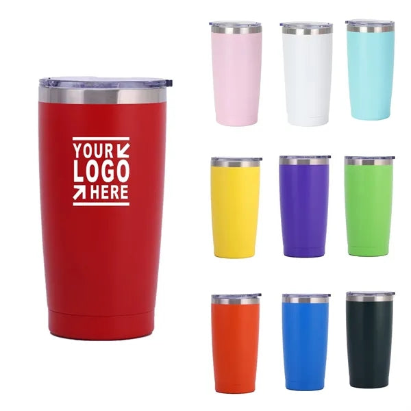 20 oz. Vacuum Insulation Stemless Tumbler with Lid