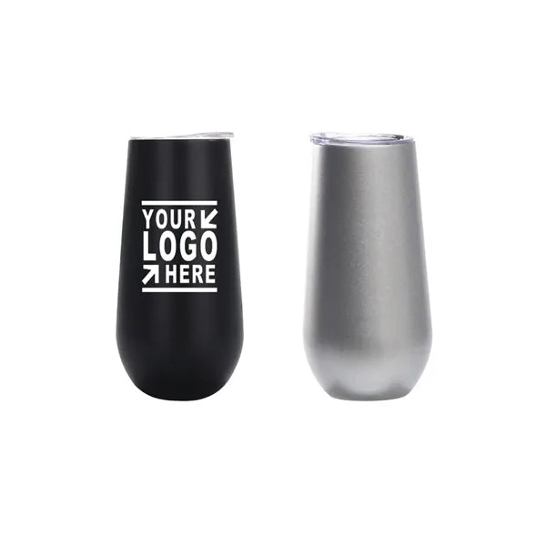 6 oz. Mini Stemless Vacuum Stainless Steel Wine Tumbler