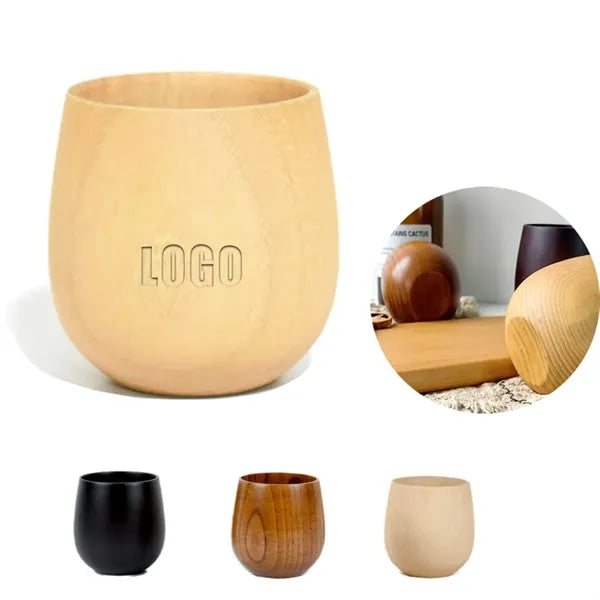 9Oz Wooden Cup
