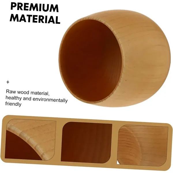 9Oz Wooden Cup