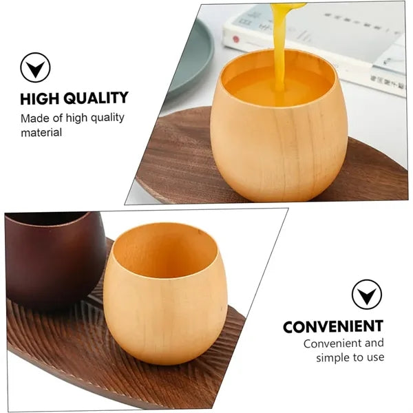9Oz Wooden Cup