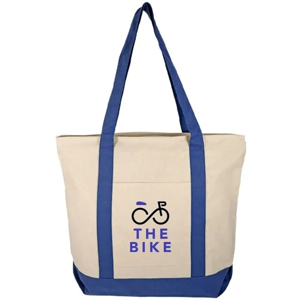 The 12oz Cotton Canvas Cosmo Tote Bag