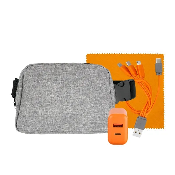 Fast Charger Recycled Fanny Pack Set