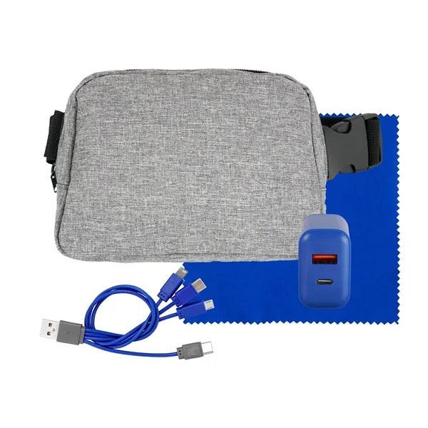 Fast Charger Recycled Fanny Pack Set
