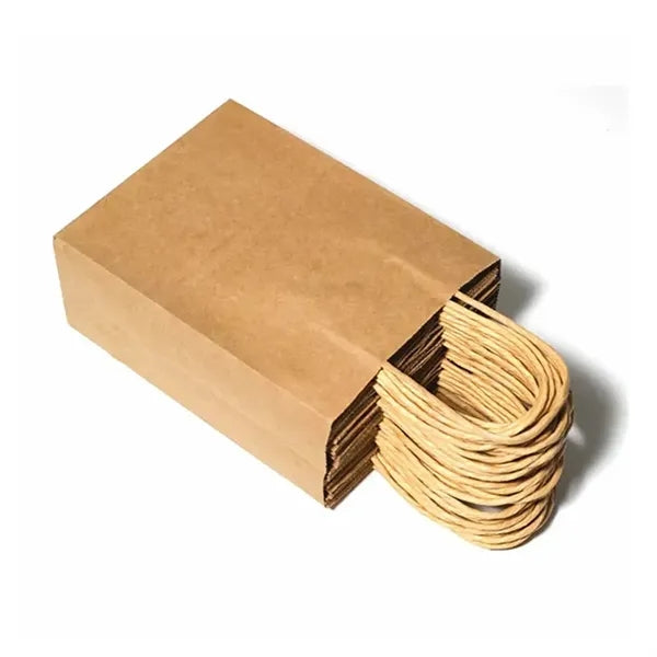 Eco-Friendly Kraft Paper Gift Bag With Handles