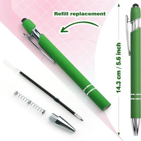 Ballpoint Pen With Stylus Tip