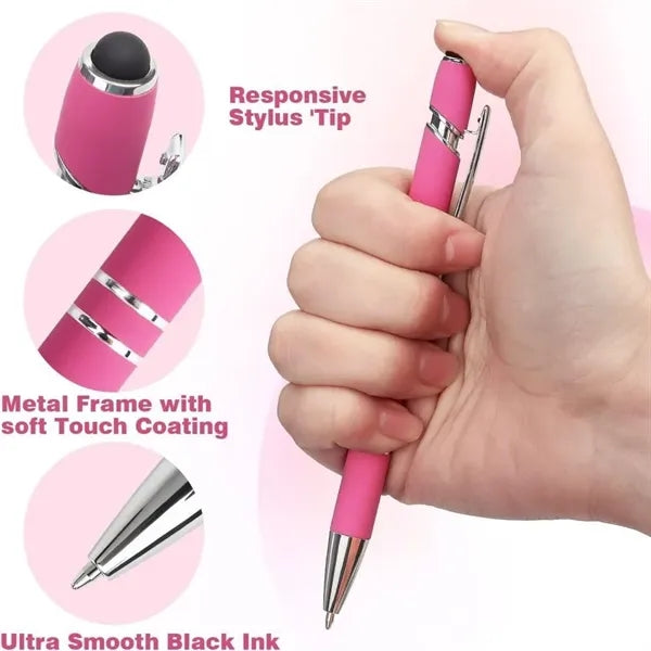 Ballpoint Pen With Stylus Tip