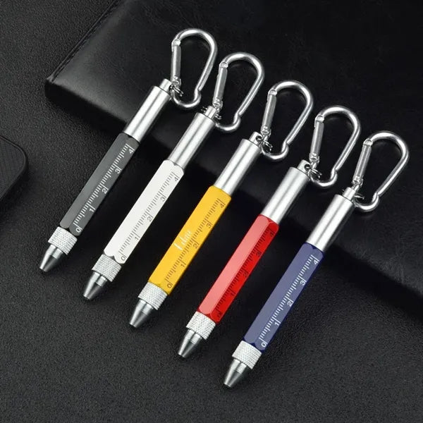 Multifunctional Aluminum Ballpoint Pen with Screwdriver