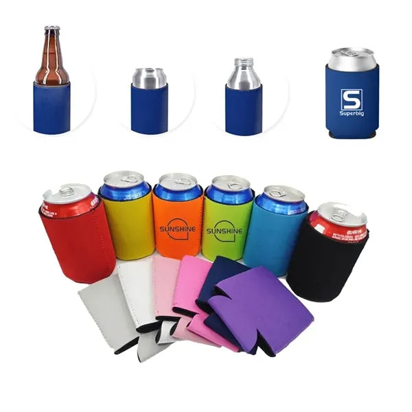 Collapsible Neoprene Can Cooler Sleeve