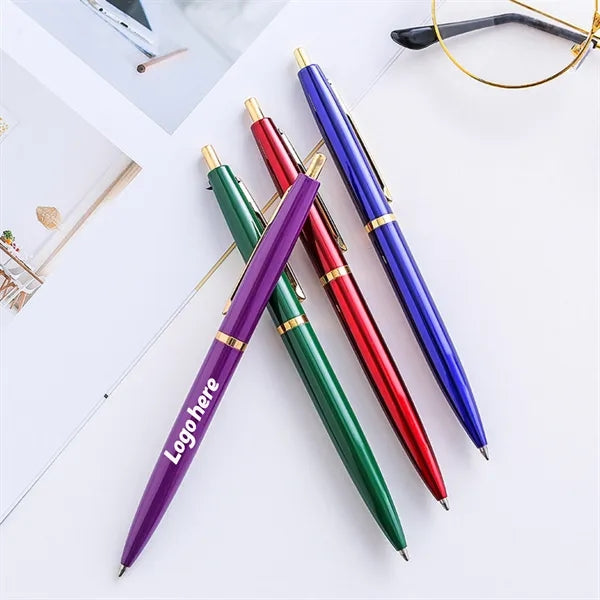 Metal Retractable Ballpoint Pen