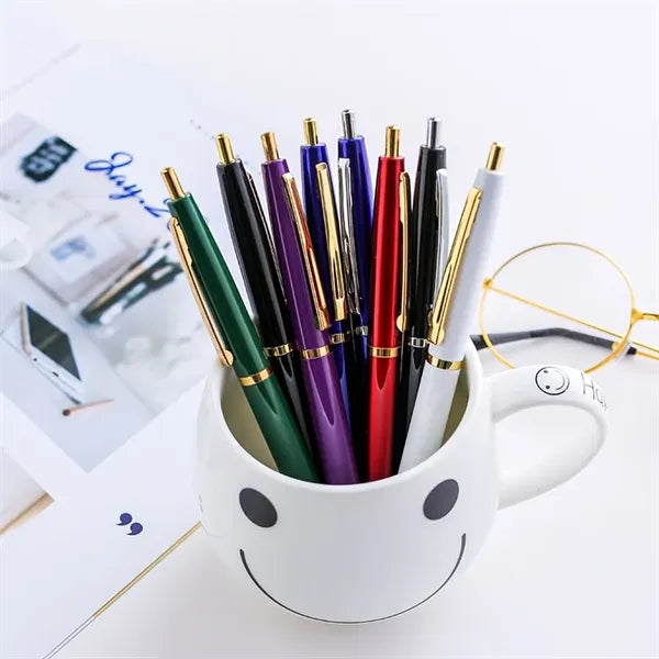 Metal Retractable Ballpoint Pen