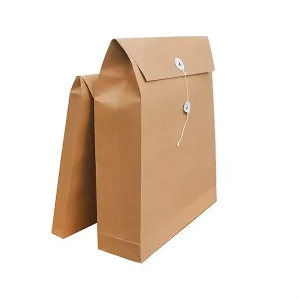 Logo Kraft Paper File Bag Document Holder