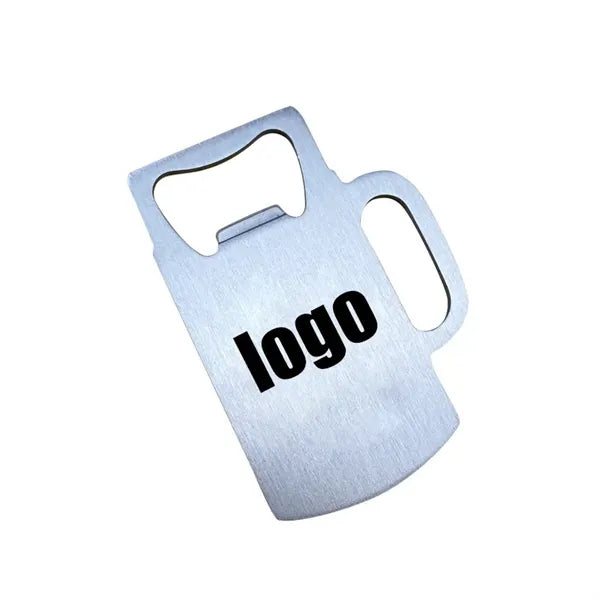 Stainless Steel Beer Bottle Opener Cup Style Cap Remover