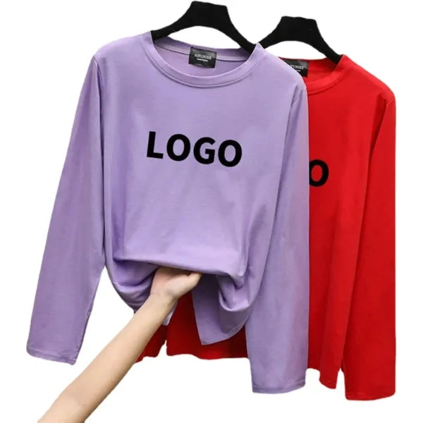 Round Neck Long Sleeve T-shirt