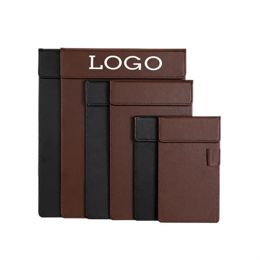 Pu Leather Clipboard With Pen Holder Multi-style