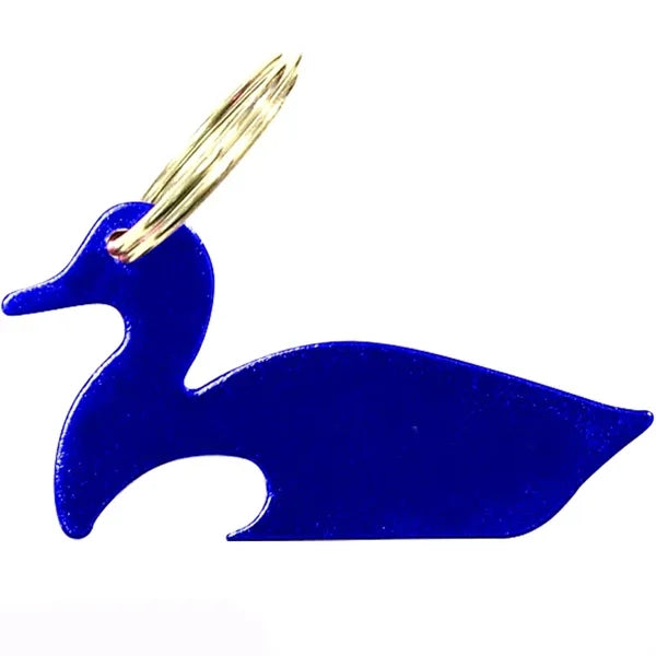 Duck Aluminum Bottle Opener Key Chain