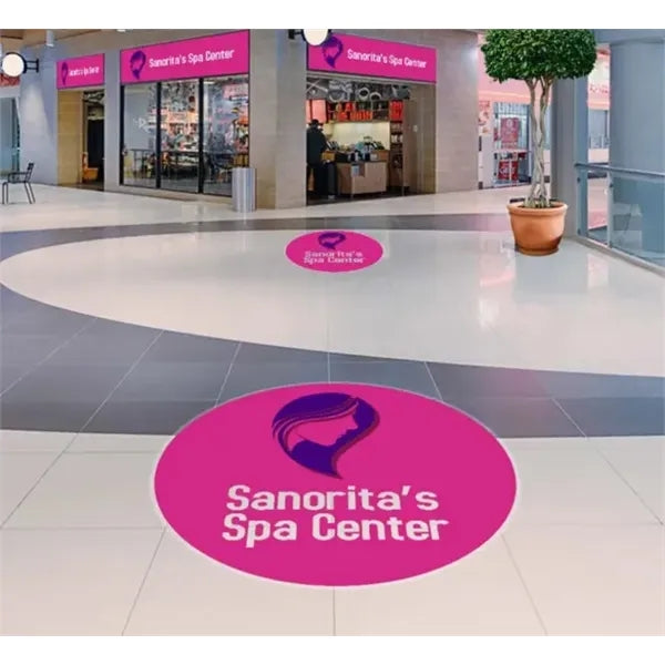 Die-Cut Floor Decals (12" x 12")