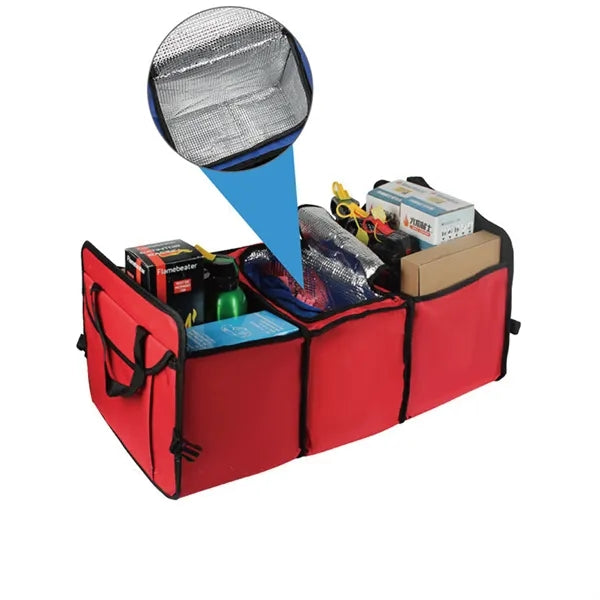 Automotive Foldable Car Trunk Bags With Cooler Box