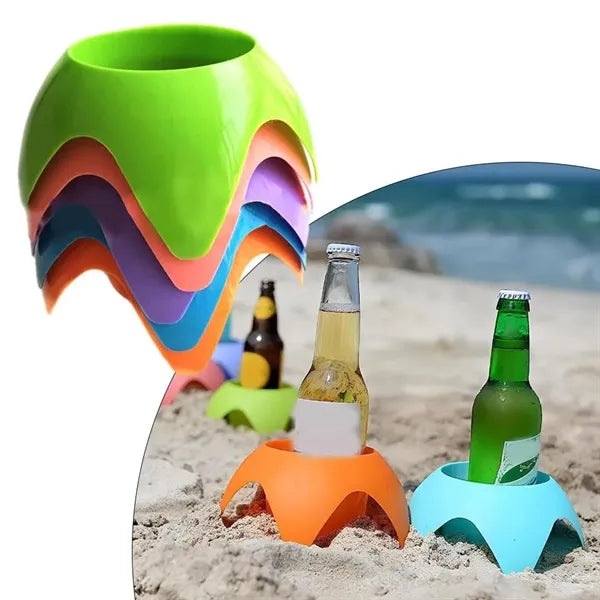 Beach Drink Cup Holder Sand Coasters