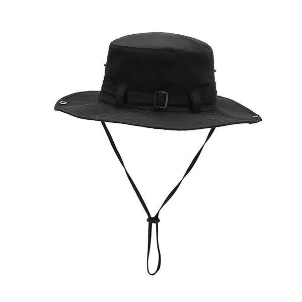 Bucket Hat Fisherman's Cap w/ Wide Brim