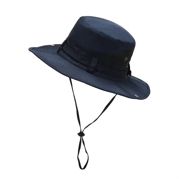 Bucket Hat Fisherman's Cap w/ Wide Brim