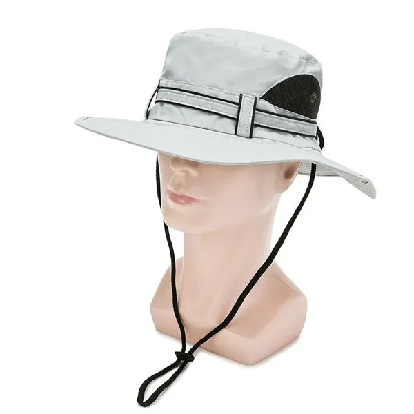 Bucket Hat Fisherman's Cap w/ Wide Brim