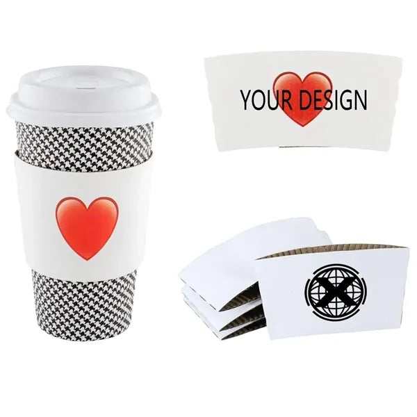 Disposable Coffee Cold Drink Paper Cup Sleeve