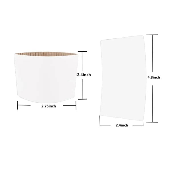 Disposable Coffee Cold Drink Paper Cup Sleeve