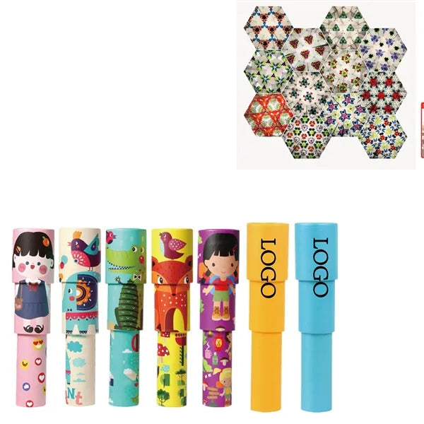 Kids Paper Retractable Kaleidoscope