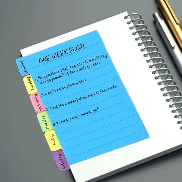 Assorted Tab Office Sticky Notes Set