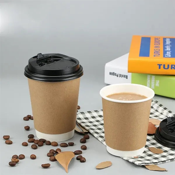Disposable Environmental Protection Paper Cup with Lid