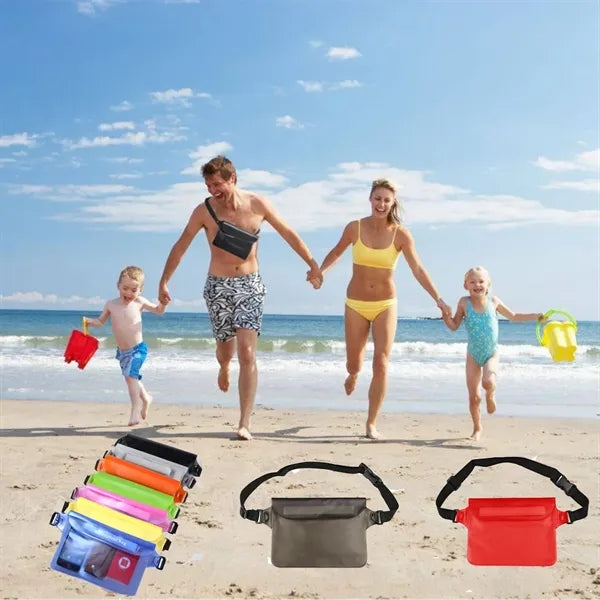 Tech Waterproof Pouch with Waist Strap