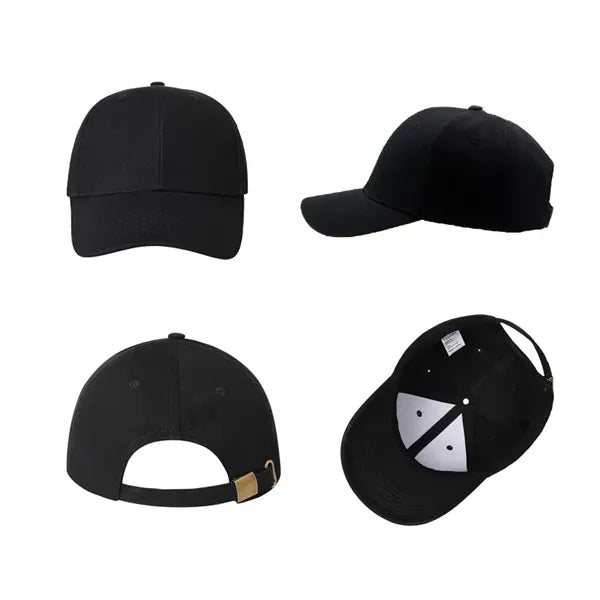 Classic Cotton Baseball Cap Adjustable Unisex Multicolor