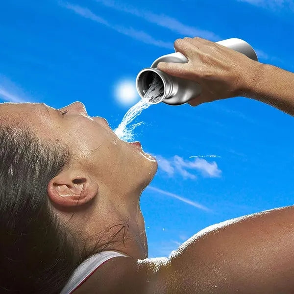 Stainless Steel Sports Water Bottle