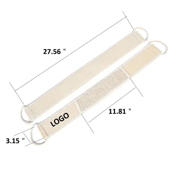Environmental-friendly Pull-back Loofah Bath Towel