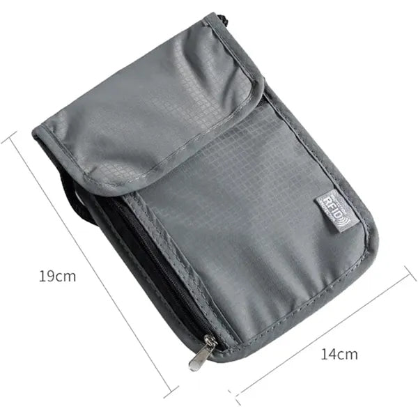 Passport Holder With RFID Pocket